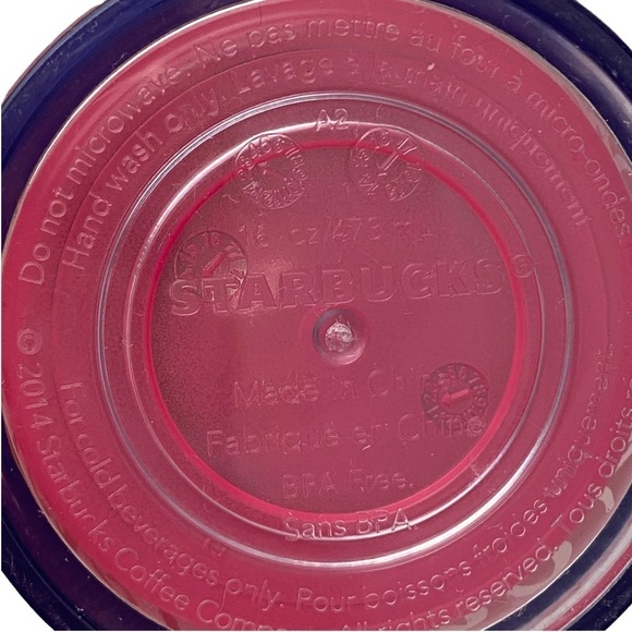 Starbucks Dome Lid with Straw Frappuccino Cold Beverages 16 oz - Picture 3 of 6